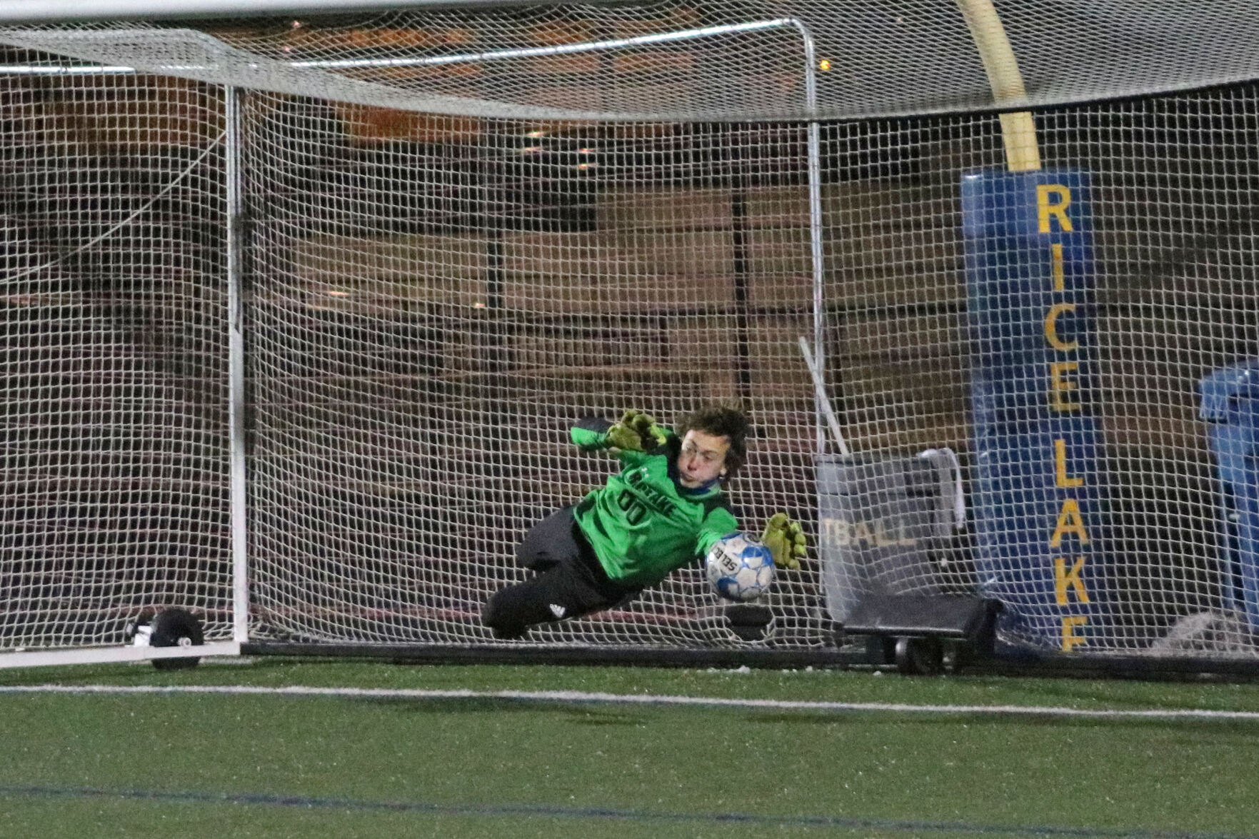 Rice Lake boys soccer Division 2 sectionals vs. Unity/St. Croix Falls 10-29-20